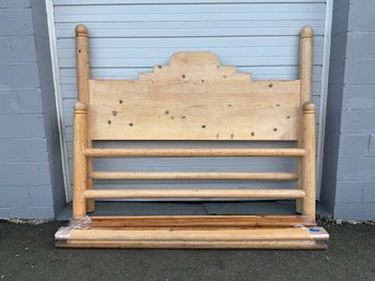 Oak Bed Frame - King