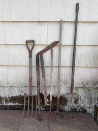 Grouping Of Vintage Farm Hand Tools