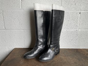 Pair Of Ralph Lauren Black Tall Boots
