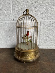 Vintage German Singing Bird Cage