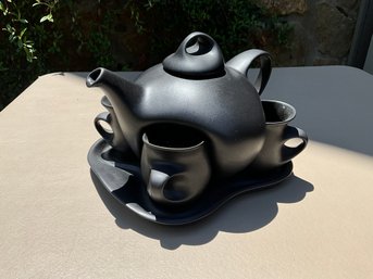 Ceramic Teapot And Cups