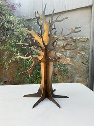 Decorative Metal Cutout Tree