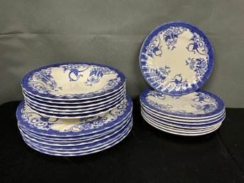 Myott Chelsea Garden Blue And White Floral China