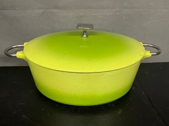 Outset Green Cast Iron Dutch Oven