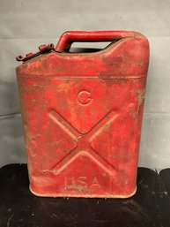 Vintage Red Gas Can - 1951