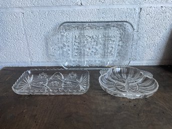 Clear Glass Candy Dishes