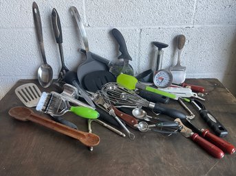 Grouping Of Miscellaneous Kitchen Utensils