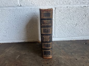 Antique Charles Dickens Barnaby Rudge Hard Times Novel
