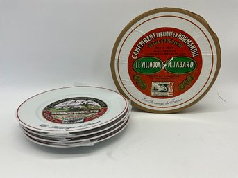 Grouping Of Vintage French Cheese Plates