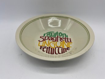 Vintage Pasta Bowl
