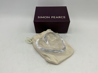 Simon Pearce Heart Shaped Bowl