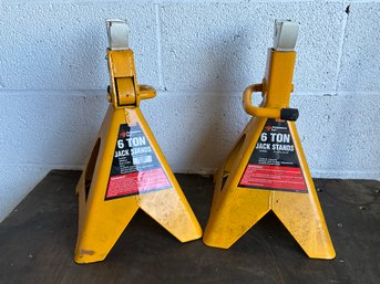 Pair Of 6-tone Jack Stands