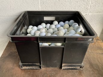 Large Grouping Of Golf Balls