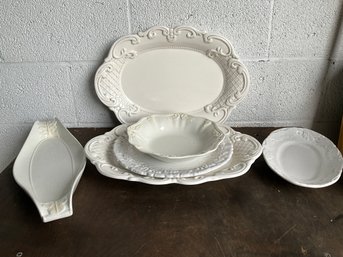 Grouping Of Italian Ceramic Serving Dishes