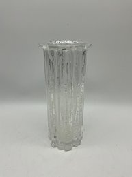 Mid Century Glass Bubble Vase