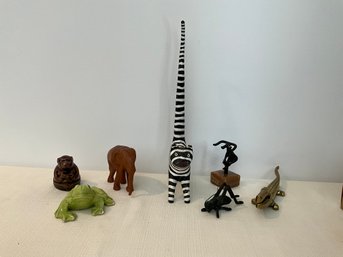 Grouping Of Decorative Animal Figures
