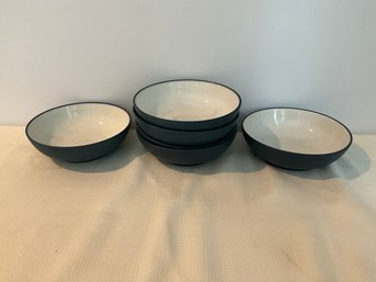 Grouping Of Noritake Colorwave Blue Bowls