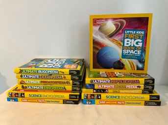 Grouping Of National Geographic Kids Encyclopedias - STEM For Summer
