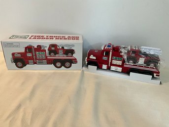 HESS Fire Truck And Ladder Rescue