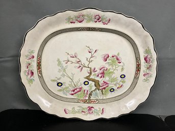 Burgess & Leighs Indian Tree Ceramic Platter