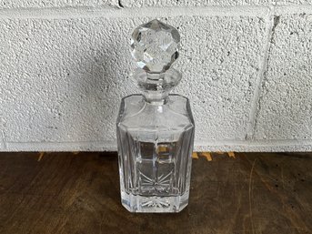 Cut Crystal Whiskey Decanter