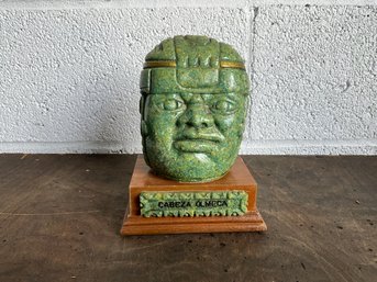 Cabeza Olmeca Sculpture