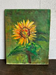 Sunflower Still Life Oil Painting On Canvas