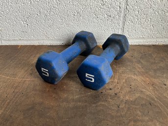 Pair Of 5lbs Weights