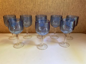 Grouping Of Blue Goblets