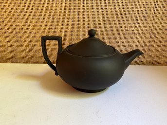 Vintage Wedgwood Georgian Style Basalt Tea Pot