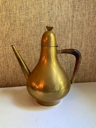 Mid Century Italian Brass Teapot