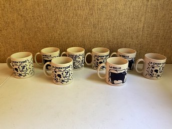 Grouping Of 1978 French Taylor & NG Mugs