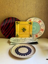 Grouping Of Serving Platters