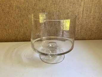 Clear Glass Trifle Dish