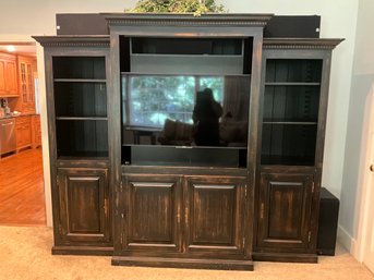 Pine Media Cabinet