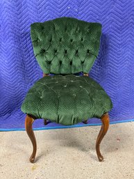 Vintage Upholstered Parlor Chair