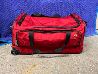 Swiss Army Red Luggage Bag