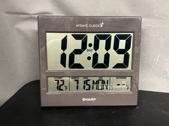 Sharp Atomic Clock