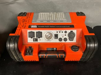 Black And Decker Portable Power Station - Model No. PPRH5B-SEL