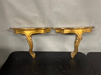 Italian Gilt Shelves