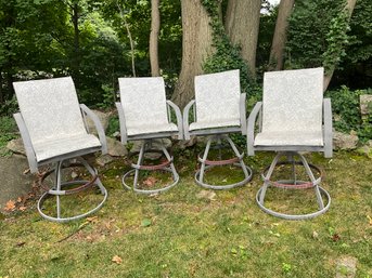 Swivel High Top Patio Chairs