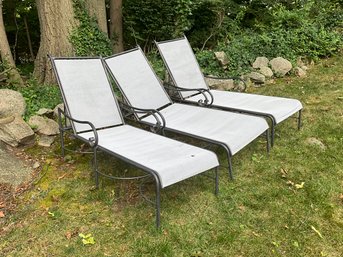 Aluminum Chaise Lounges