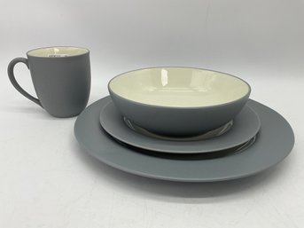 Noritake Olorwave Slate Four Piece Dish Set