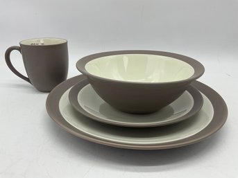 Noritake Colorwave Clay Curve Four Piece Dish Set