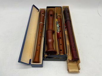 Vintage Wood Recorders