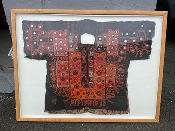 Vintage Framed Embroidered Blouse