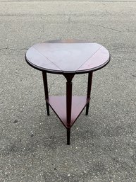 Vintage Bombay Furniture Triple Drop Down Table