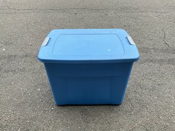 Blue Storage Tote