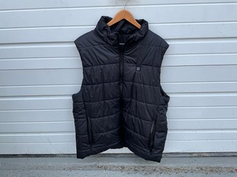 2XL Black Heated Vest