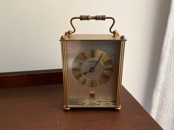 Brass Germany Jostens Quartz Clock